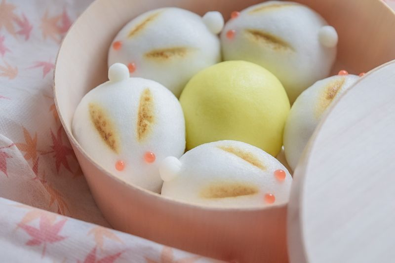 月見るうさぎ